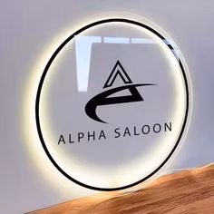 Custom Fabric Edge Lit Light Box 3D LED Fabric Light Box Illuminated Blade Sign